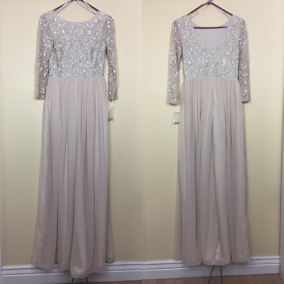 *SOLD* Aidan Mattox Giada Dress - Picture 3 of 6